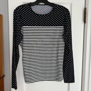 Women’s Long Sleeve Rash Guard Swim Tee | UPF 50 | Size Small 6-8